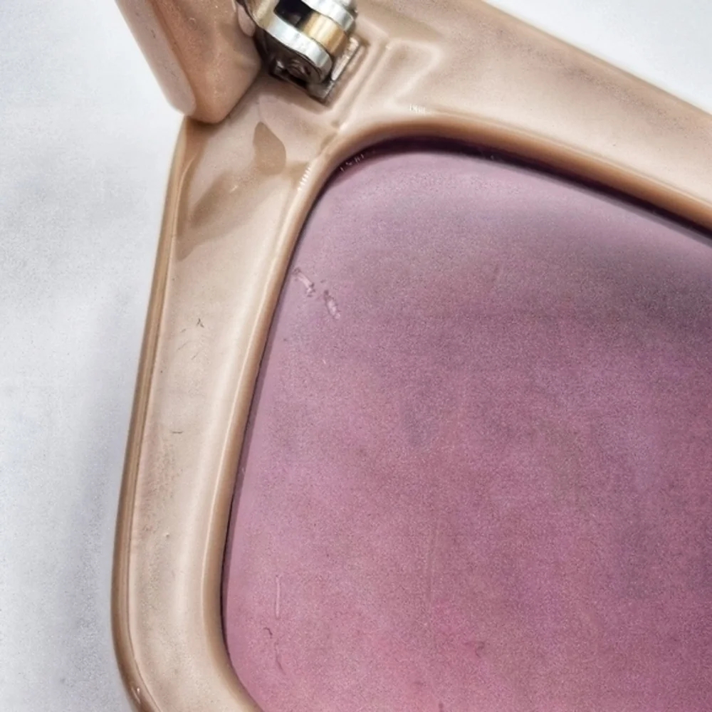Vince Camuto‎ beige with purple tinted frames, used sungalsses
